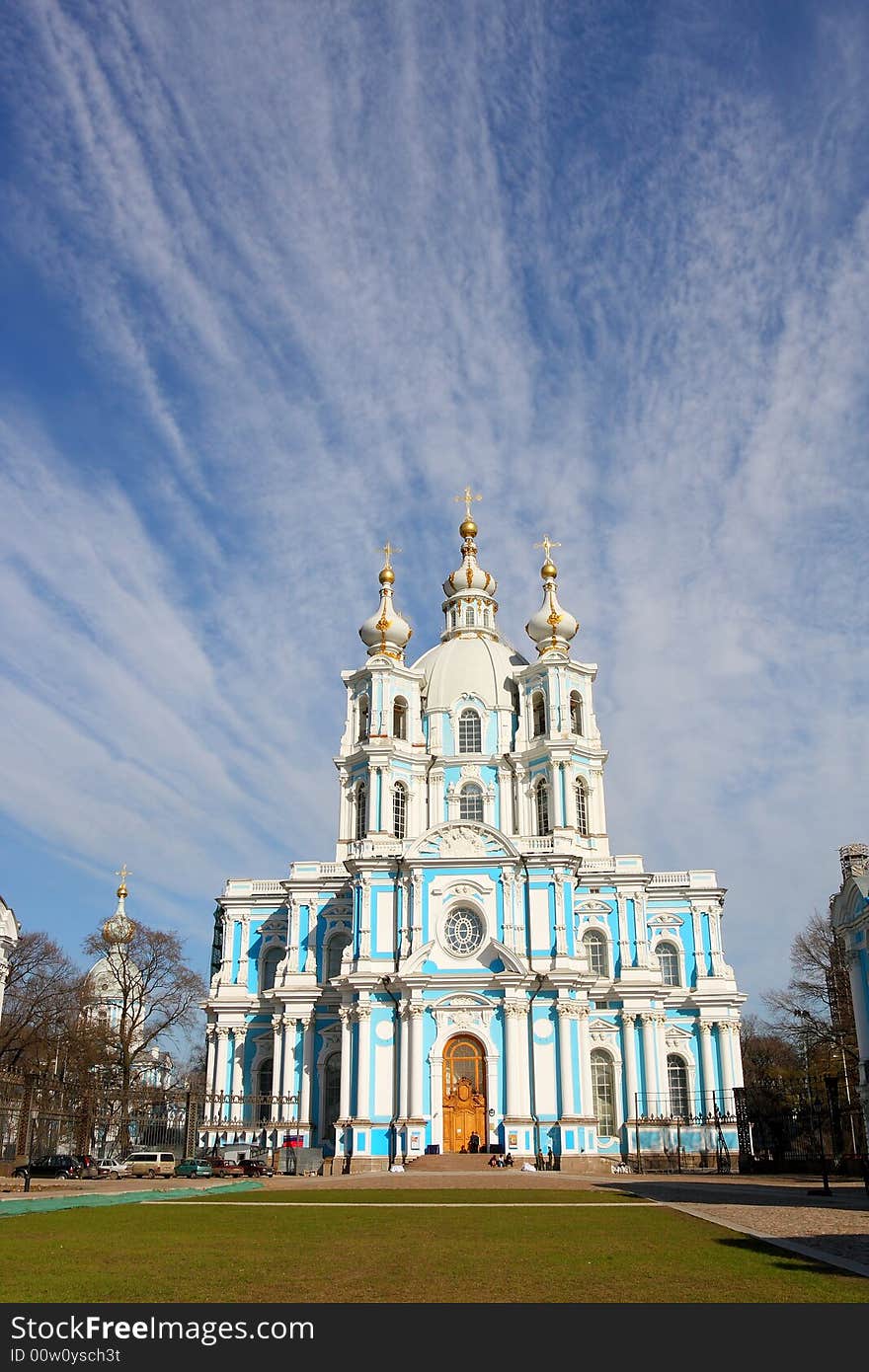 View of the Smolny Cathedral