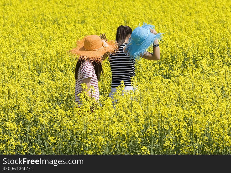 Teenagers in the rape field