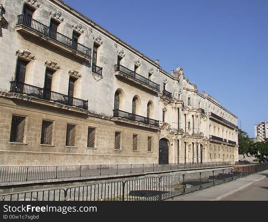 Old Monastery in Old Havana, Cuba