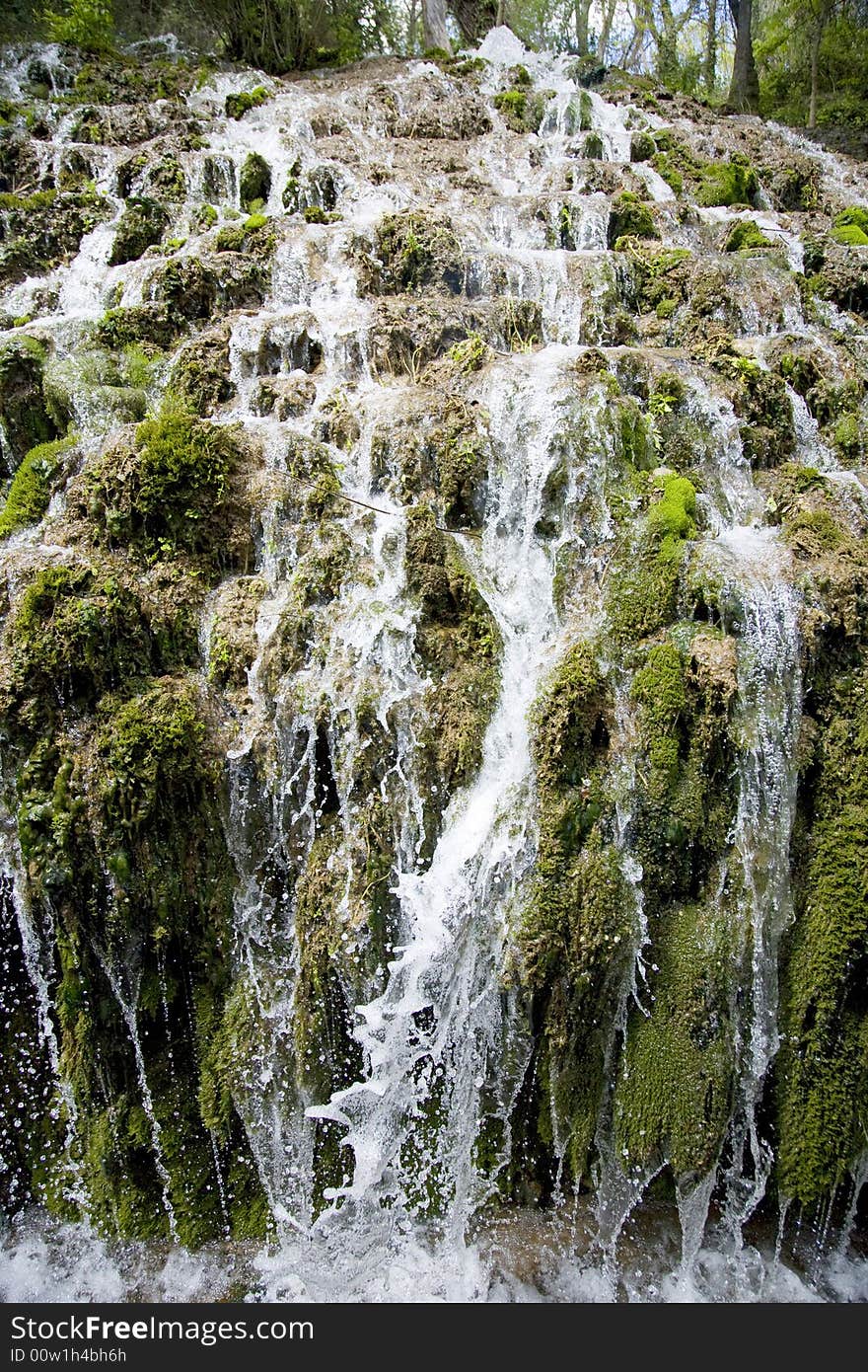 Waterfall at monasterio de piedra saragossa aragon spain. Waterfall at monasterio de piedra saragossa aragon spain