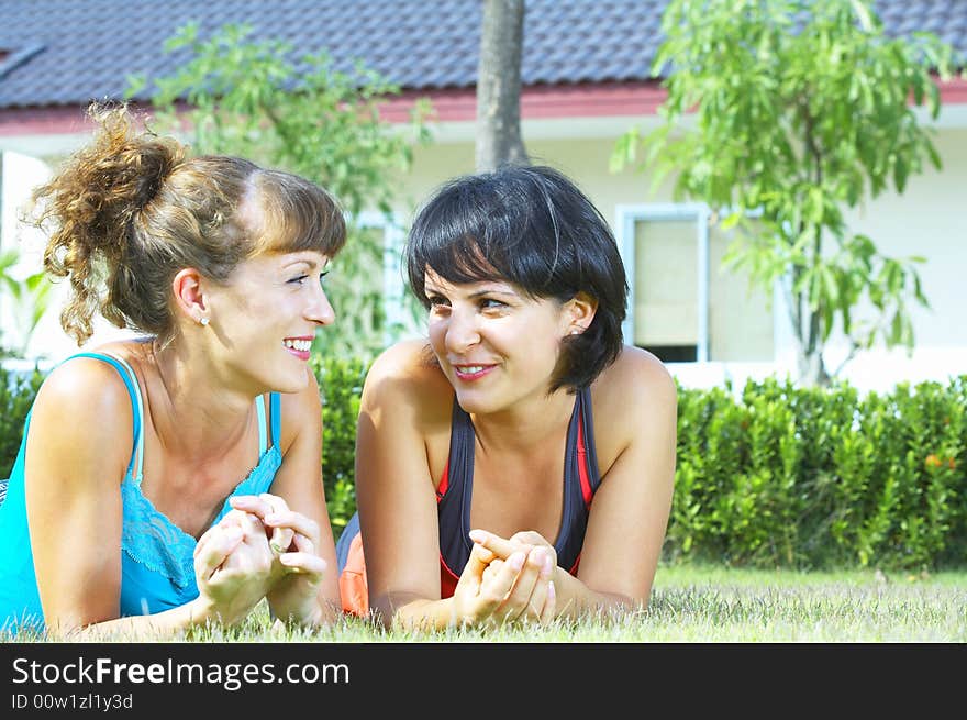 Two girls