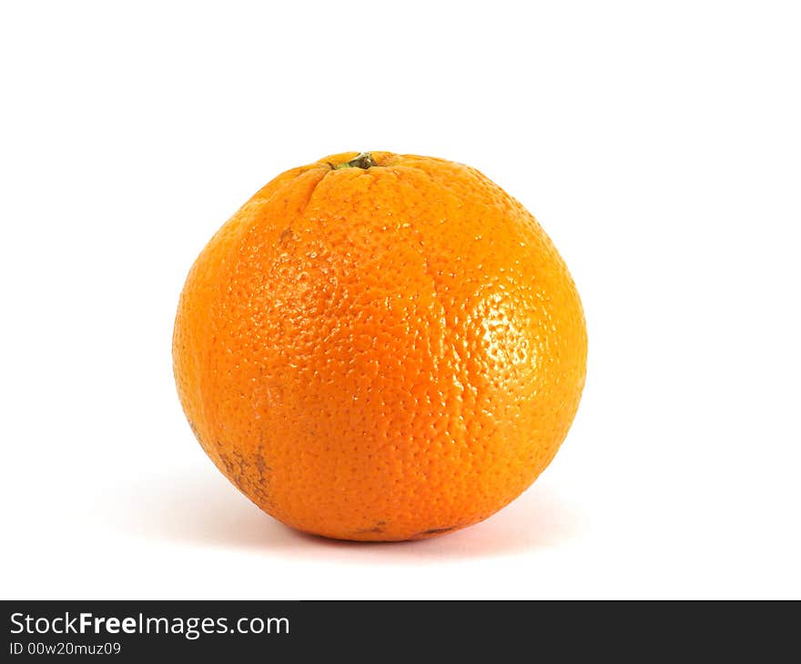 Oranges isolated on a white background