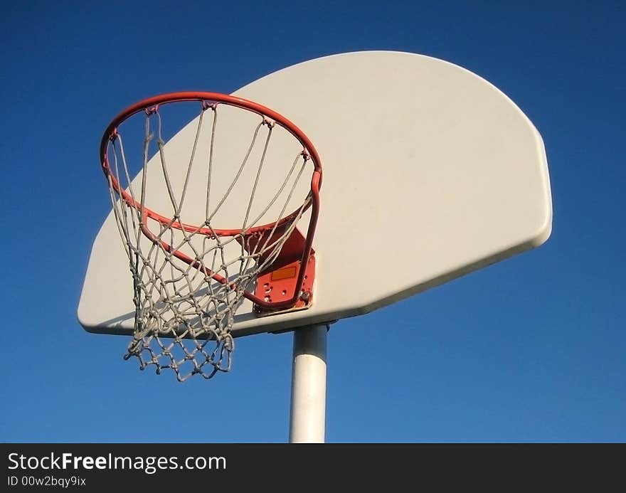 Basketball Net And Backboard