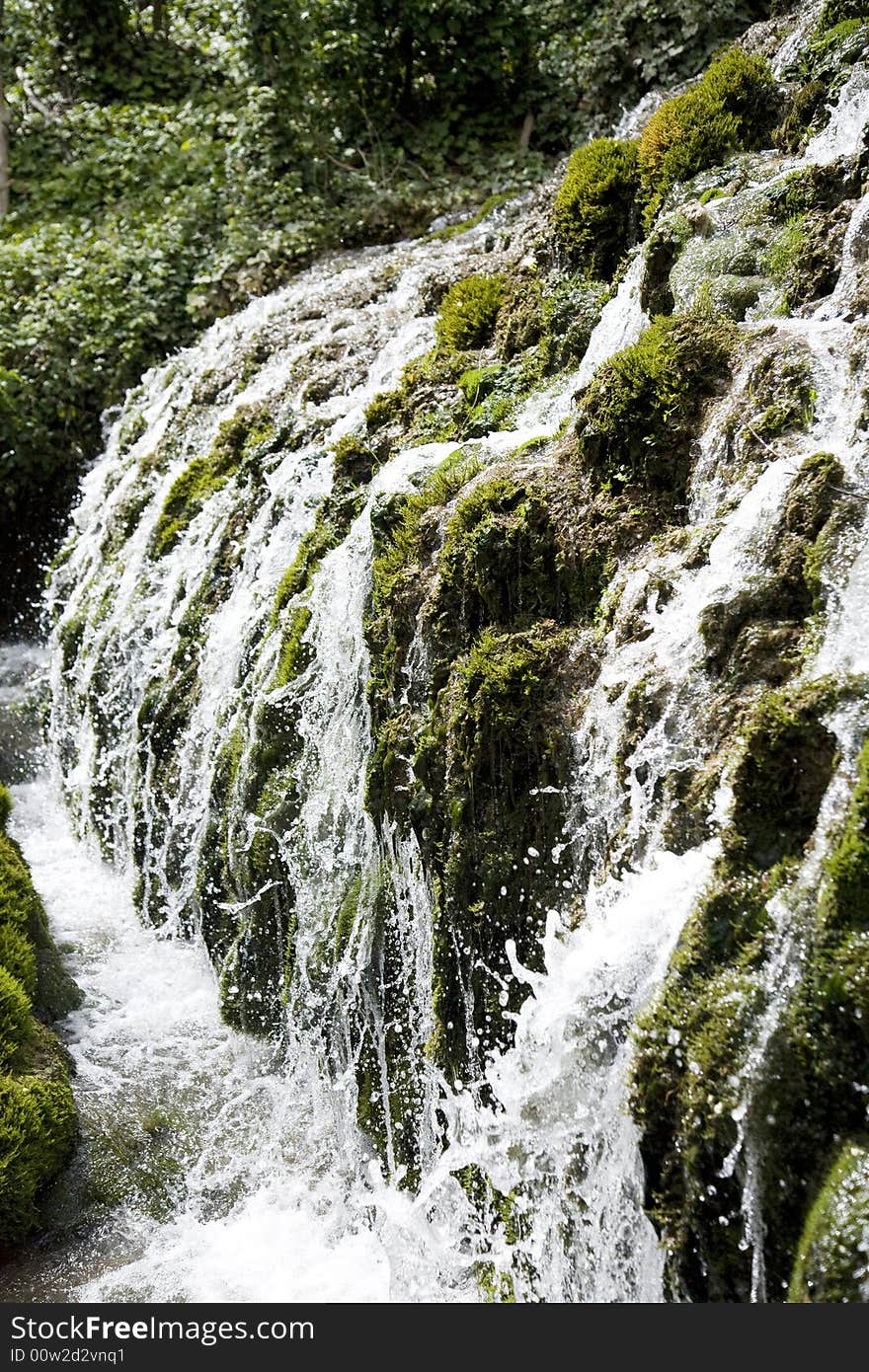 Waterfall at monasterio de piedra saragossa aragon spain. Waterfall at monasterio de piedra saragossa aragon spain