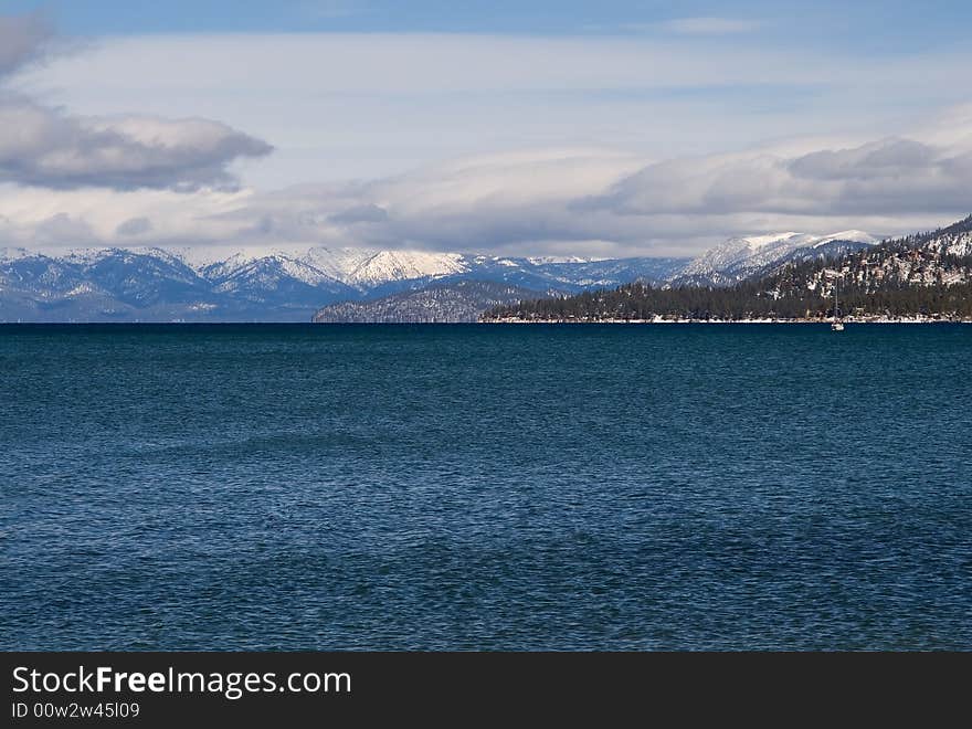 Lake Tahoe In Winter