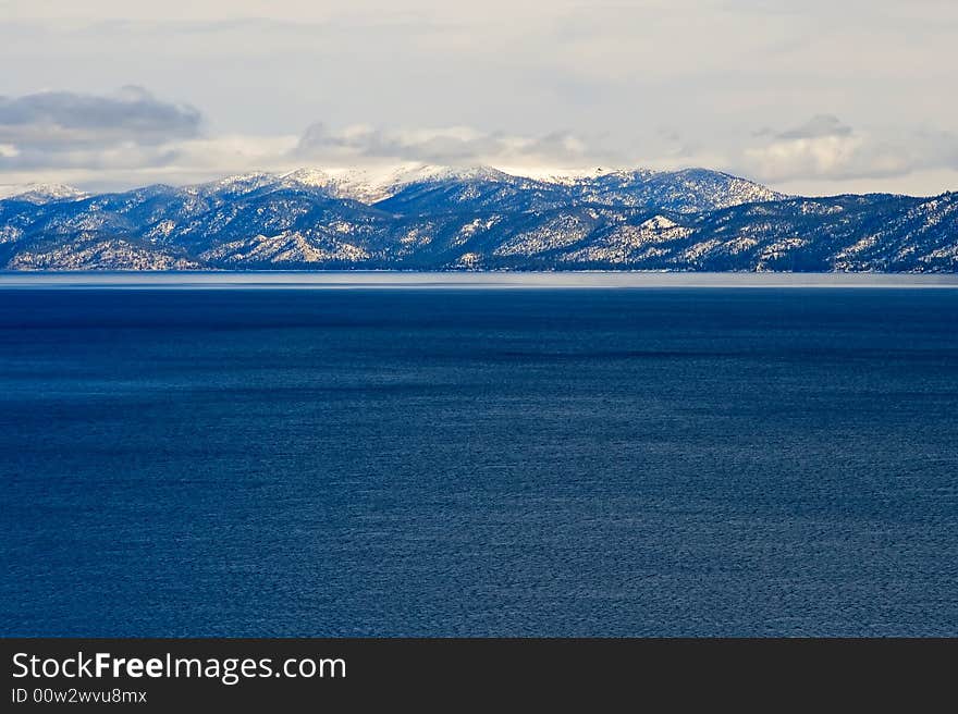 Lake Tahoe In Winter