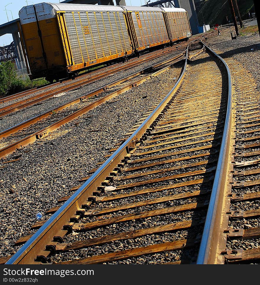 Railroad Track Switch