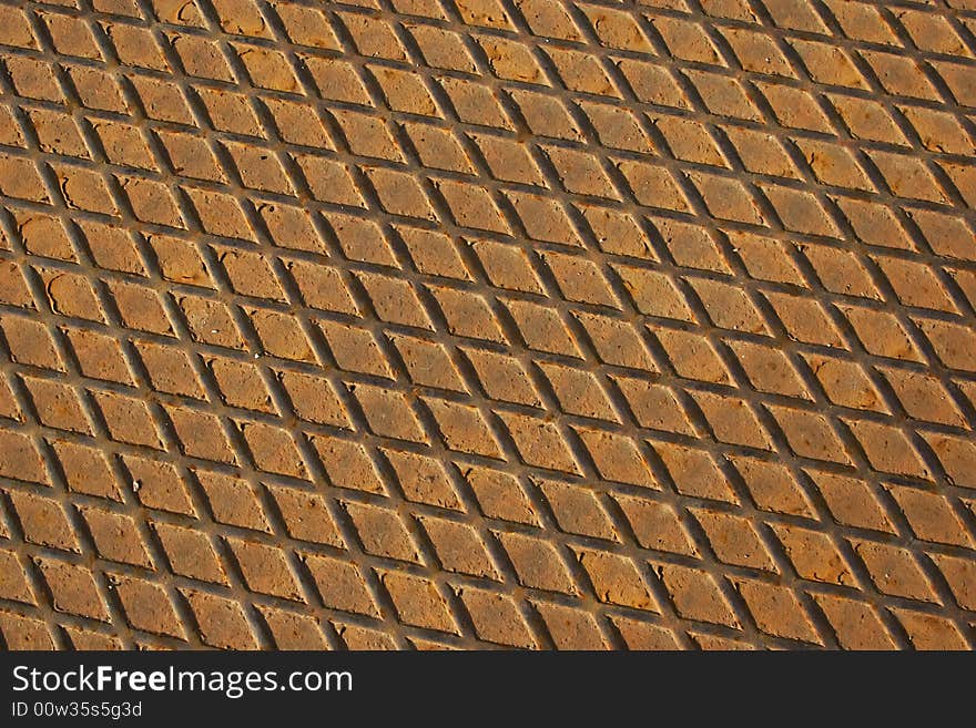 Rusty  texture of industrial metal plate. Rusty  texture of industrial metal plate.