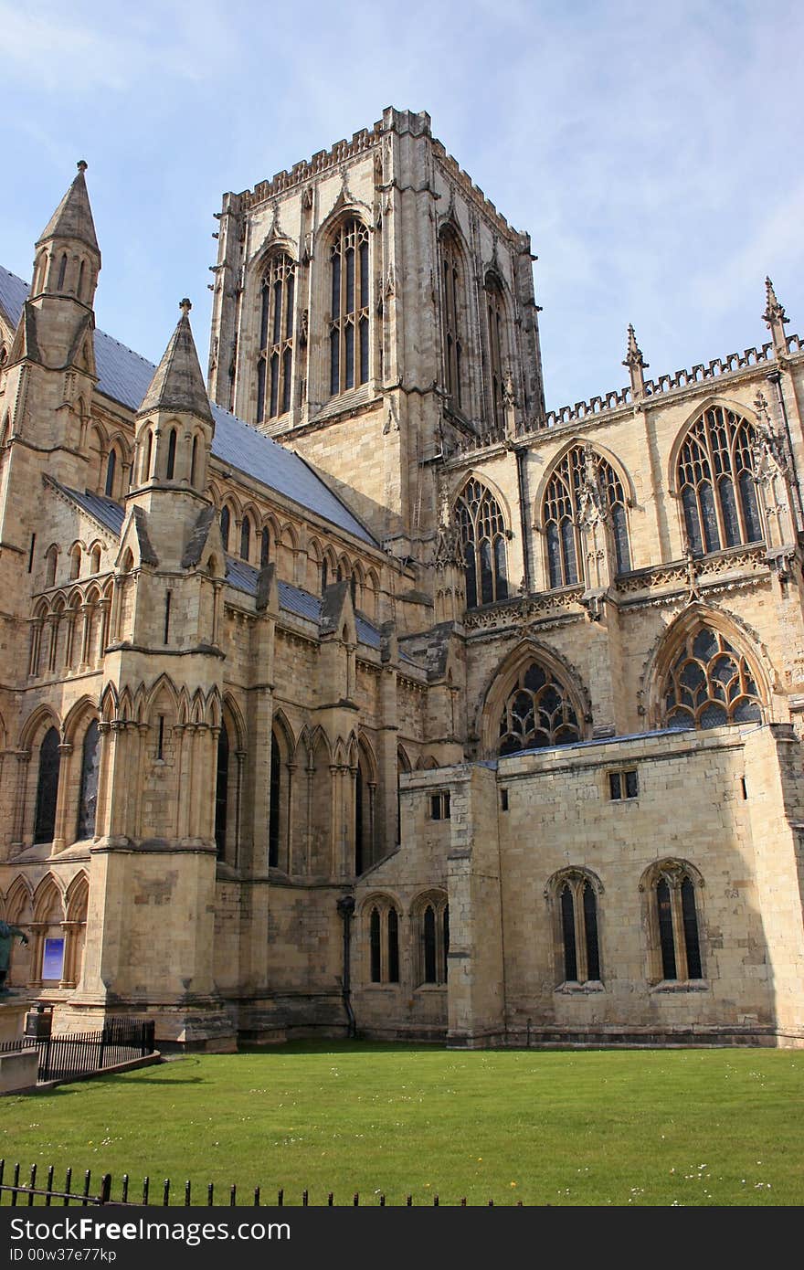 York Minster in Yorkshire, England