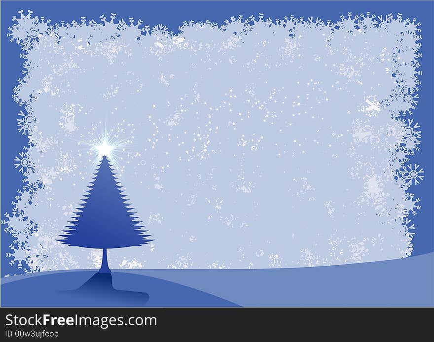 Vector illustration of Christmas Background