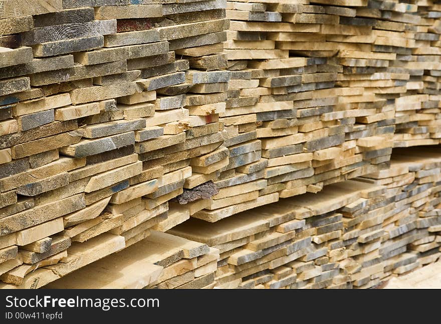 Wood planks