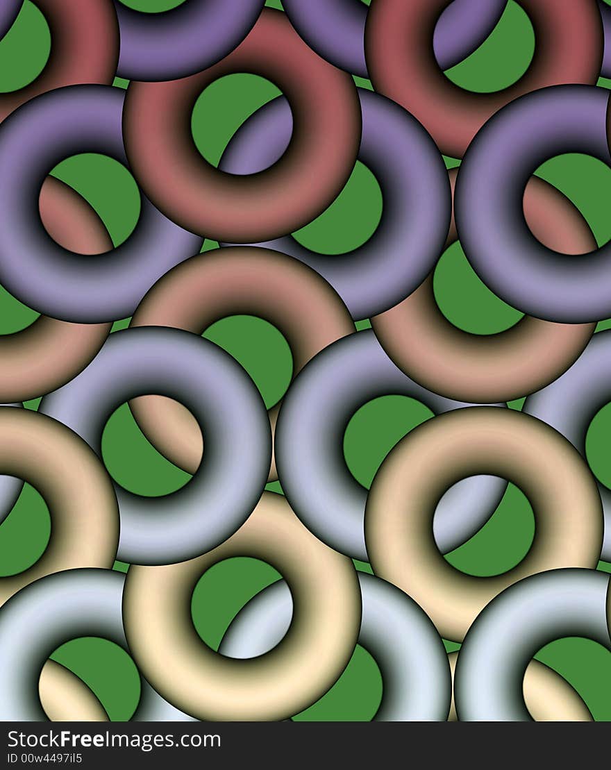 Donut style background