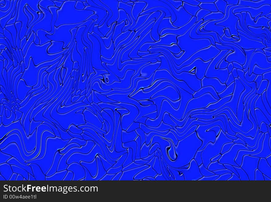 Blue background style wave 3 d. Blue background style wave 3 d