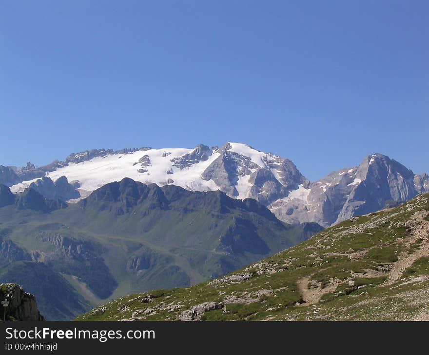 Marmolada Glacier