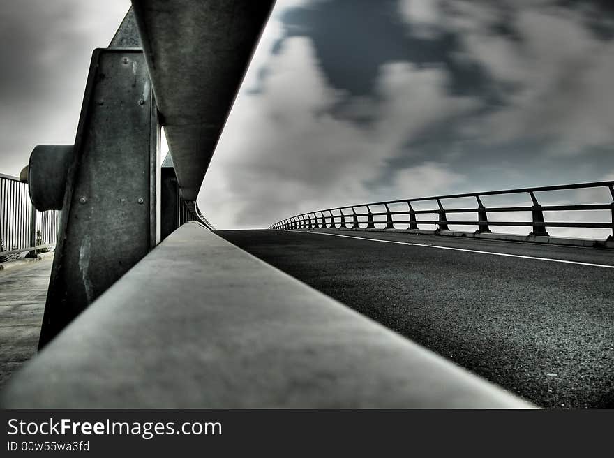 This is Hindmarsh Island bridge located at Goolwa, South Australia. Created using multiple exposure blending. This is Hindmarsh Island bridge located at Goolwa, South Australia. Created using multiple exposure blending.