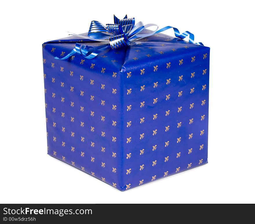 Gifts on a white background