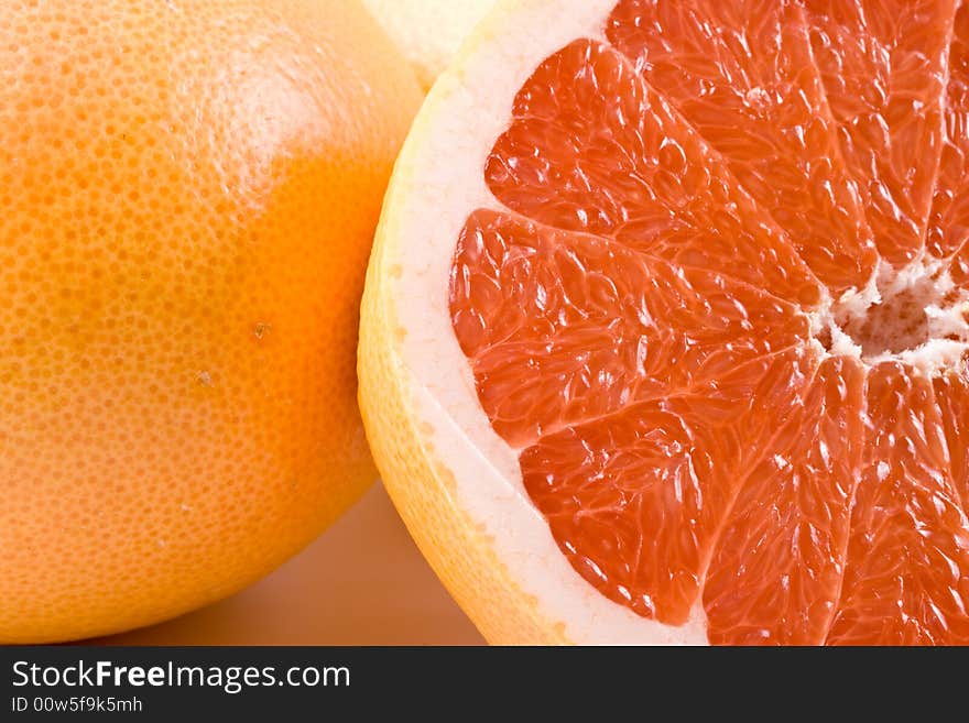 Fresh grapefruit