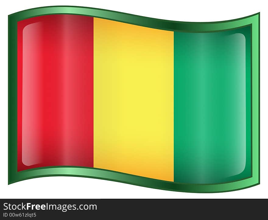 Guinea Flag icon