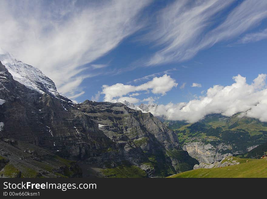 Mountains And The Sky