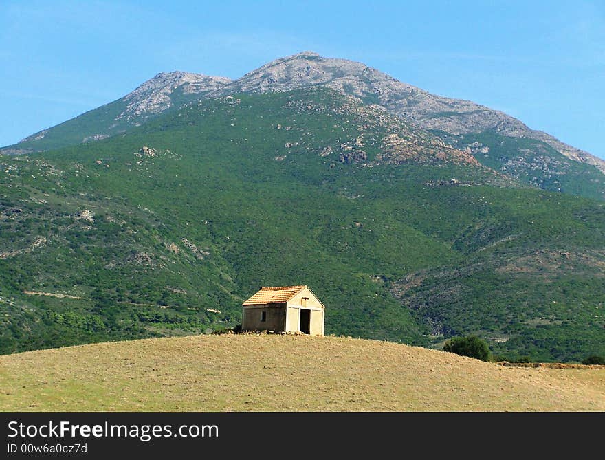 Lonely hut