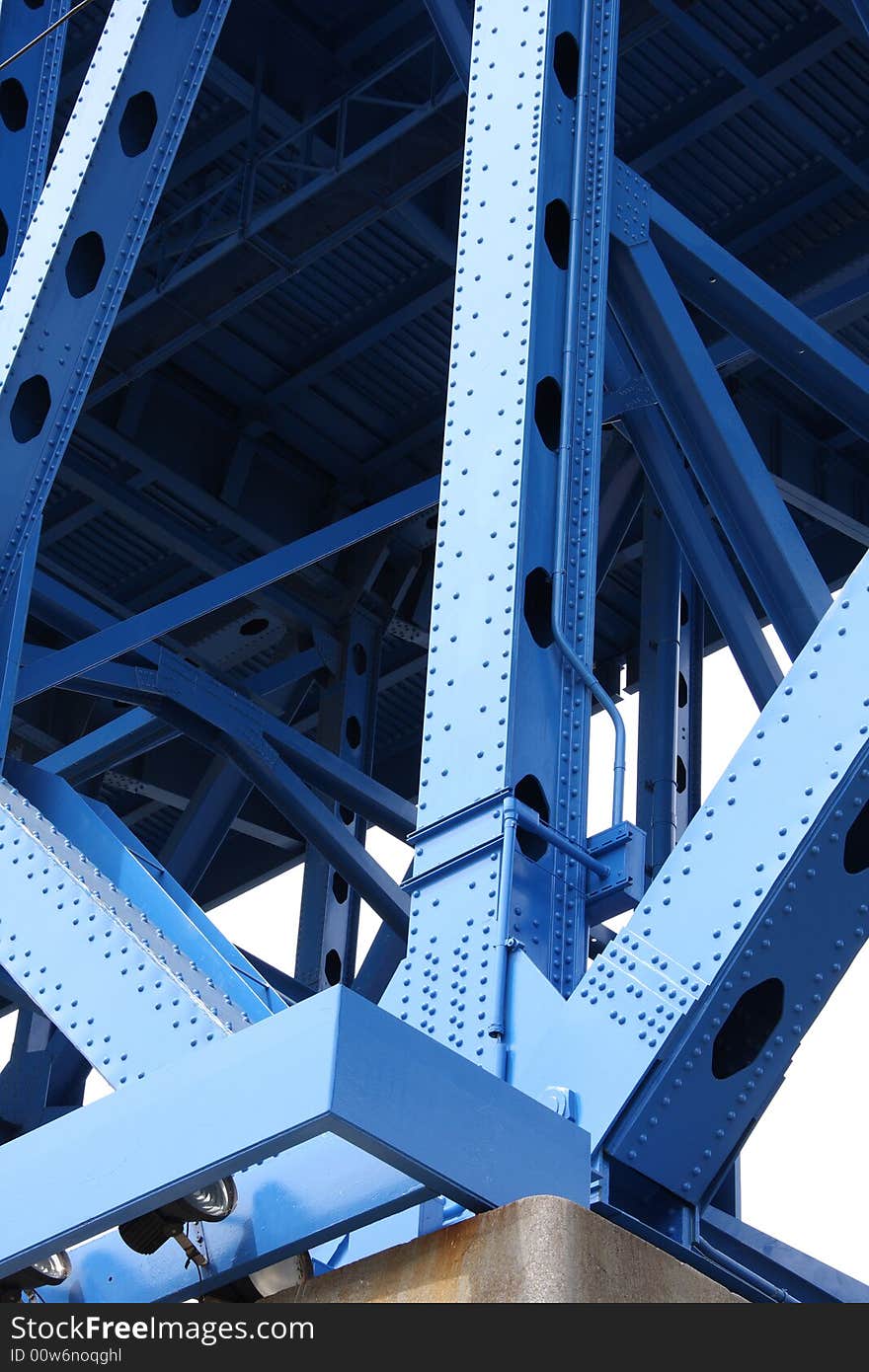 Bridge support beams