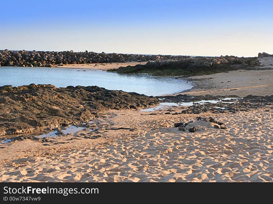 Lanzarote beach, Canary Island