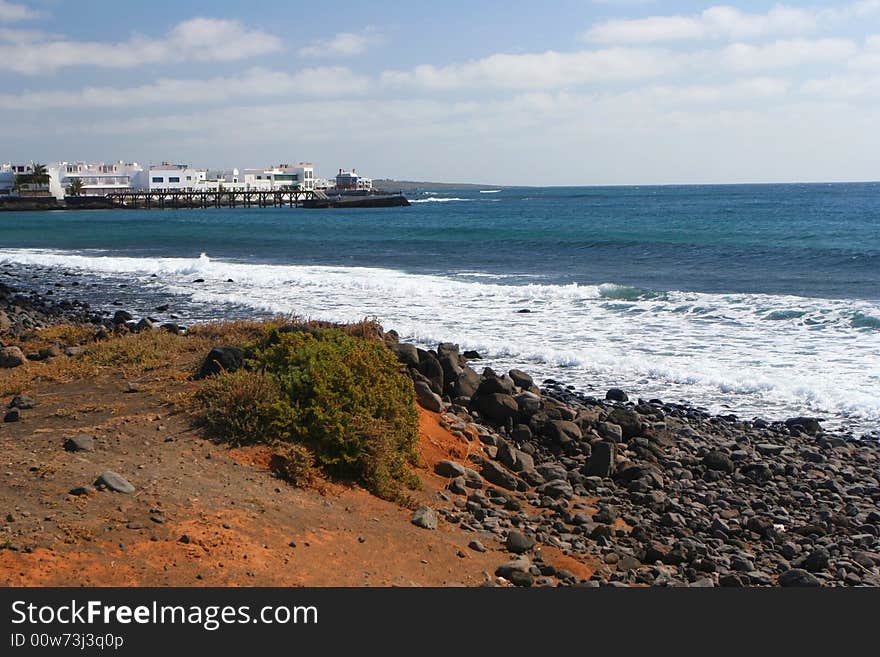 Lanzarote shore, Canary Island