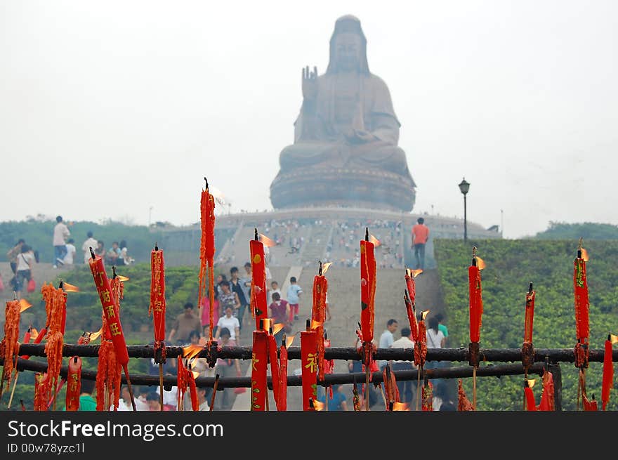 Guanyin, the goddess of mercy