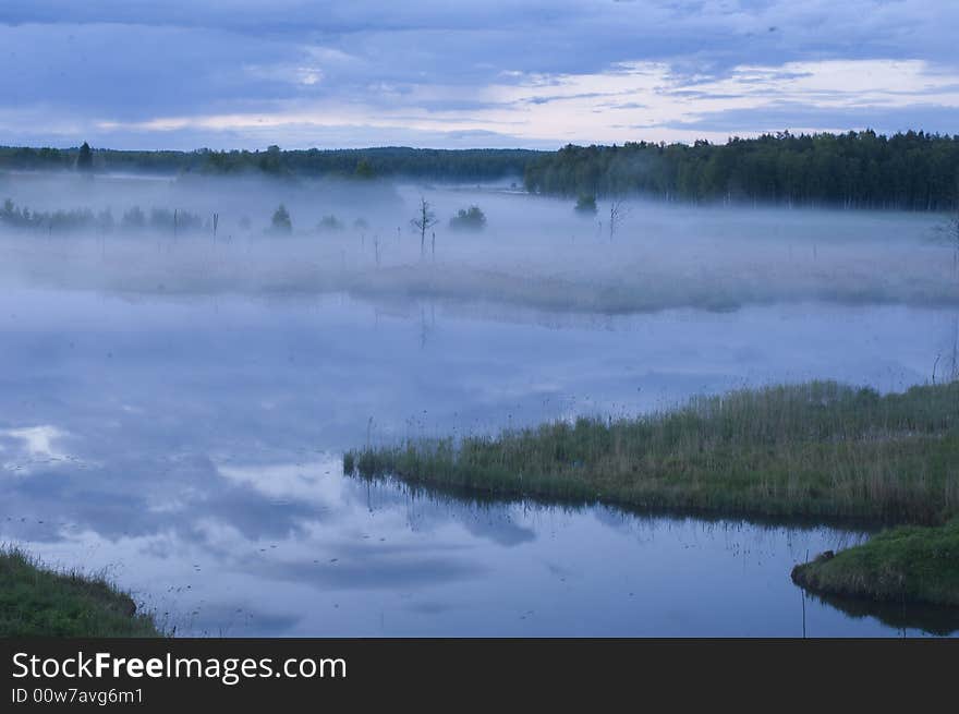 Fog On The River