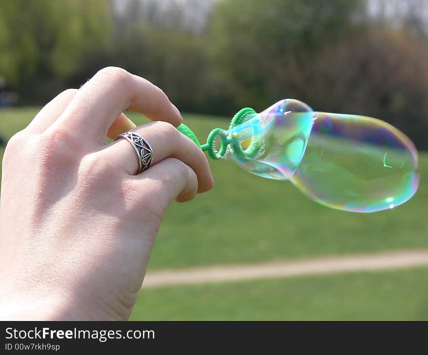 Soap bubble