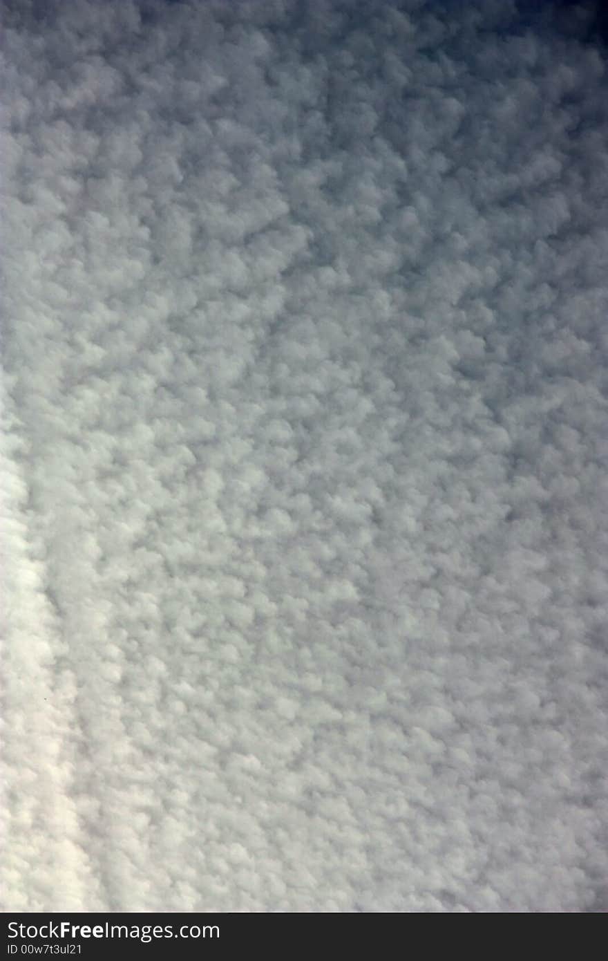 A pattern of clouds of gradient brightness. A pattern of clouds of gradient brightness