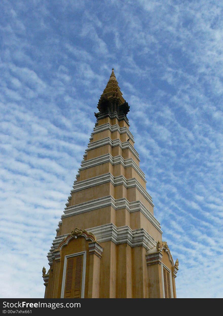 Tower, Royal Palace, Phnom Penh, Cambodia