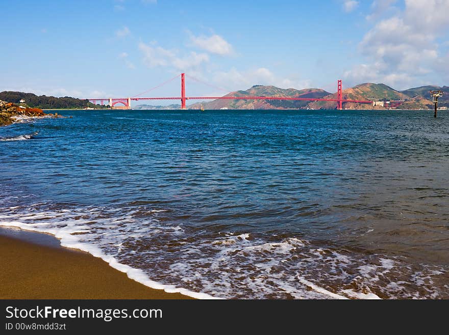 Golden Gate Bridge in San Francisco