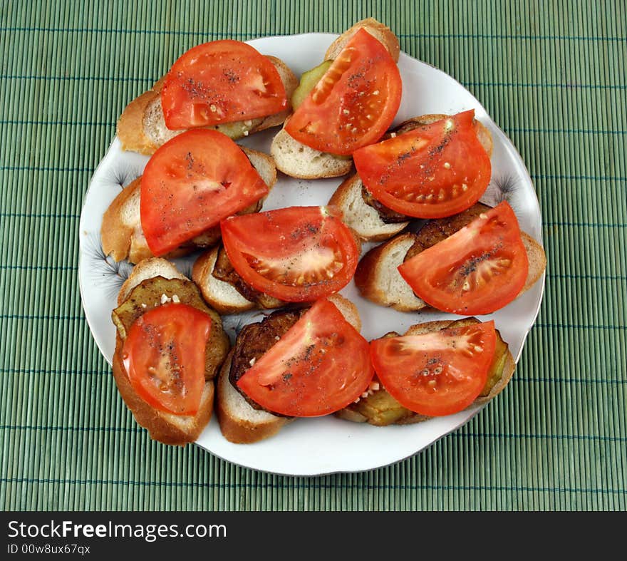 Open Sandwiches