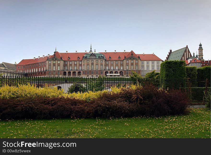 Royal Palace In Warsaw