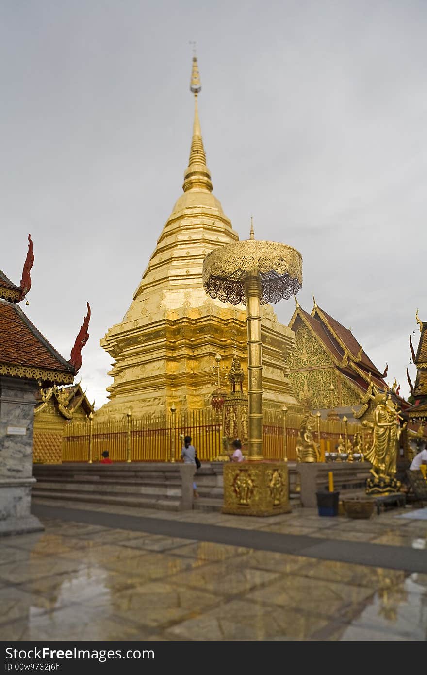 Doi Suthep, temple in Chiang Mai, Thailand