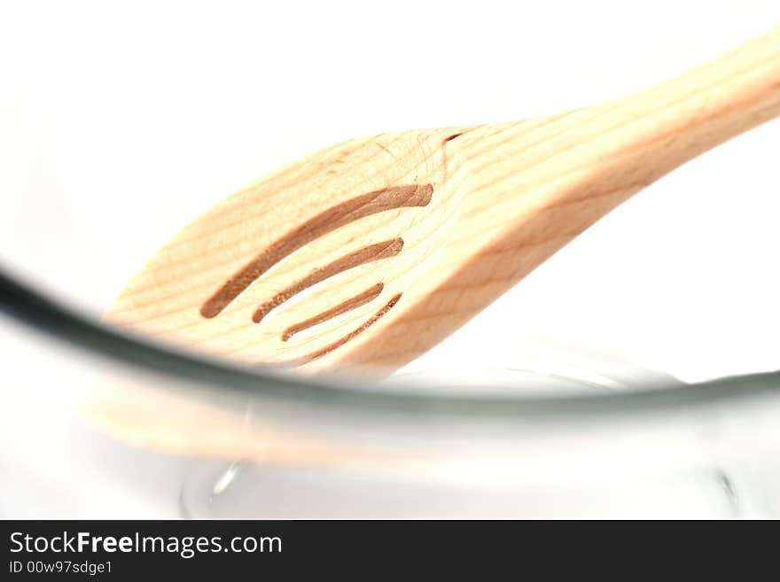 Spoon In Mixing Bowl