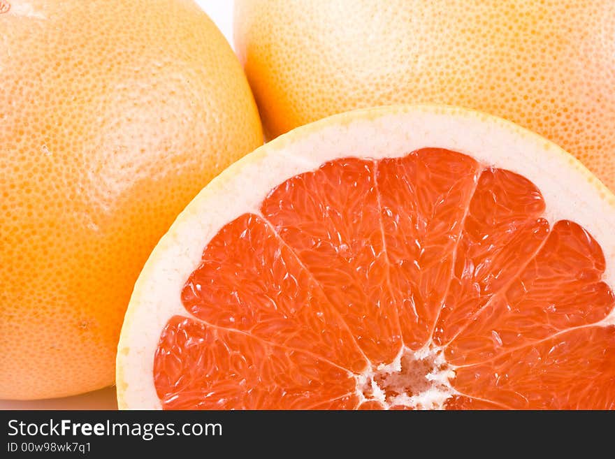 Fresh grapefruit