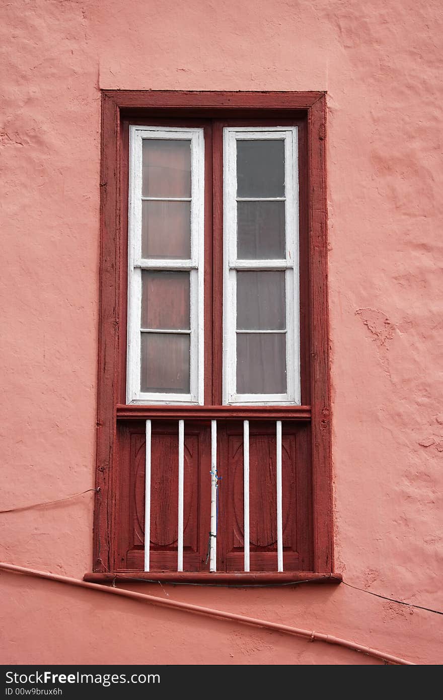 Red window