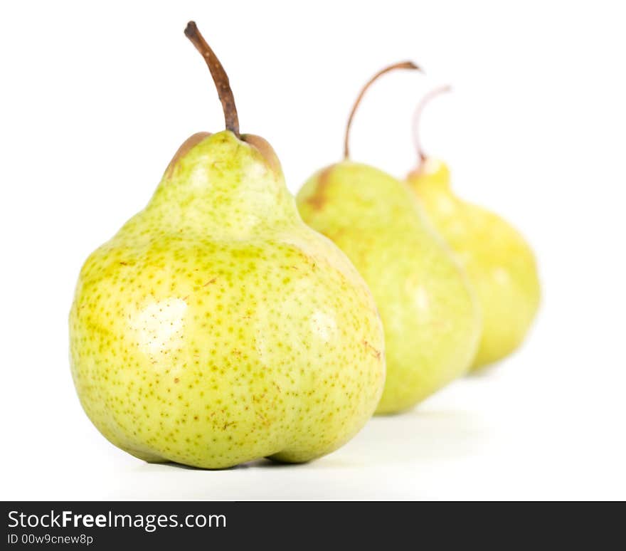 Green pears