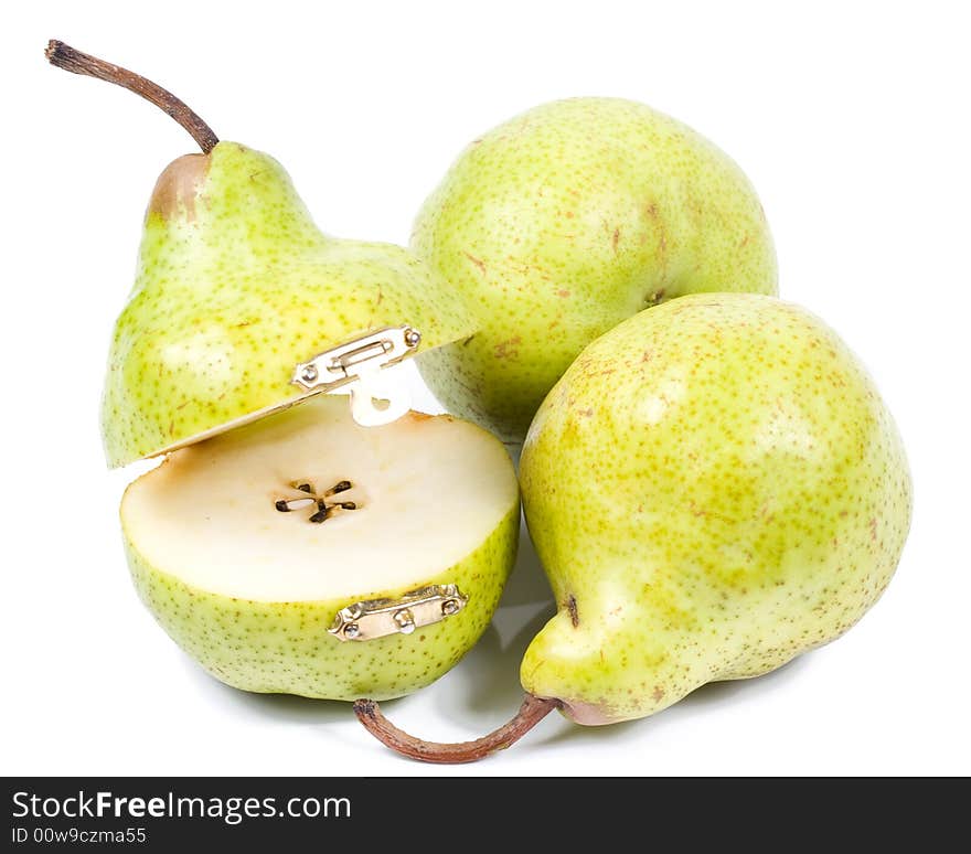 Green pears