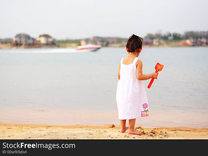 Summer beach fun