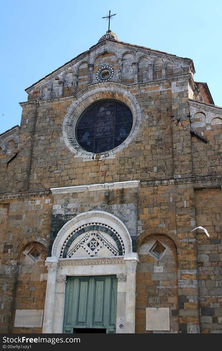 Detail from Cathedral - Volterra - Tuscany - Italy. Detail from Cathedral - Volterra - Tuscany - Italy