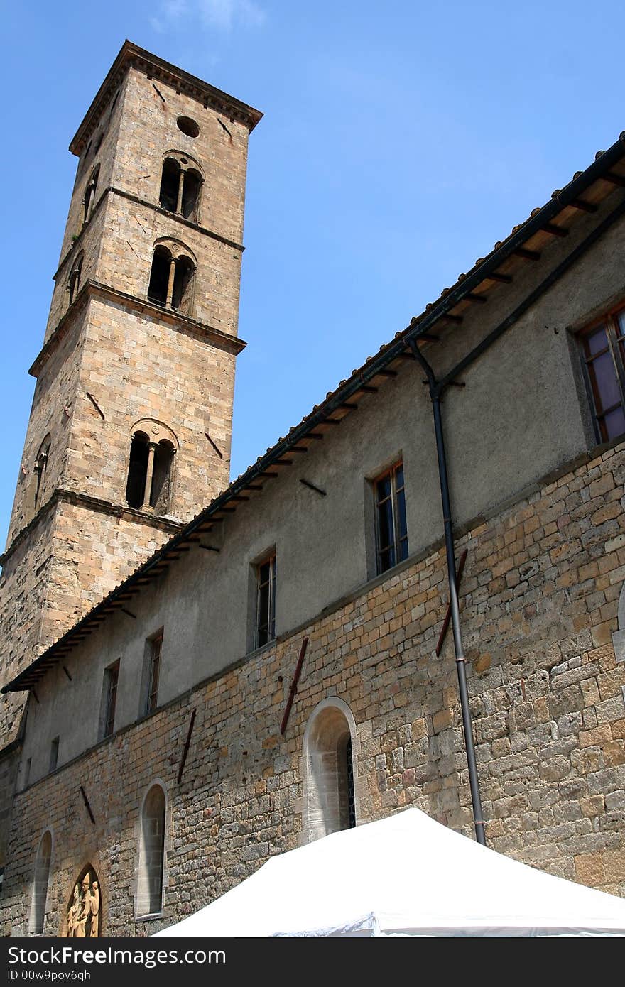 Volterra - Cathedral tower