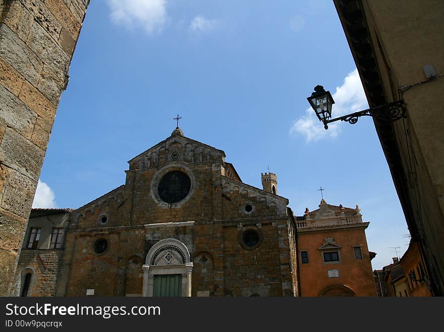 Detail from Cathedral - Volterra - Tuscany - Italy. Detail from Cathedral - Volterra - Tuscany - Italy