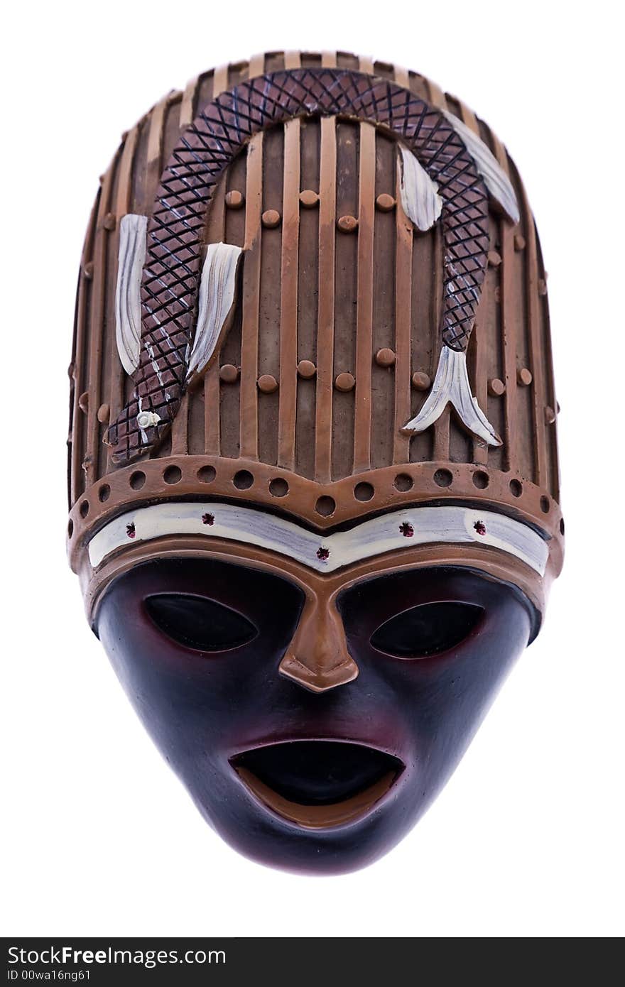 The old mask from Africa