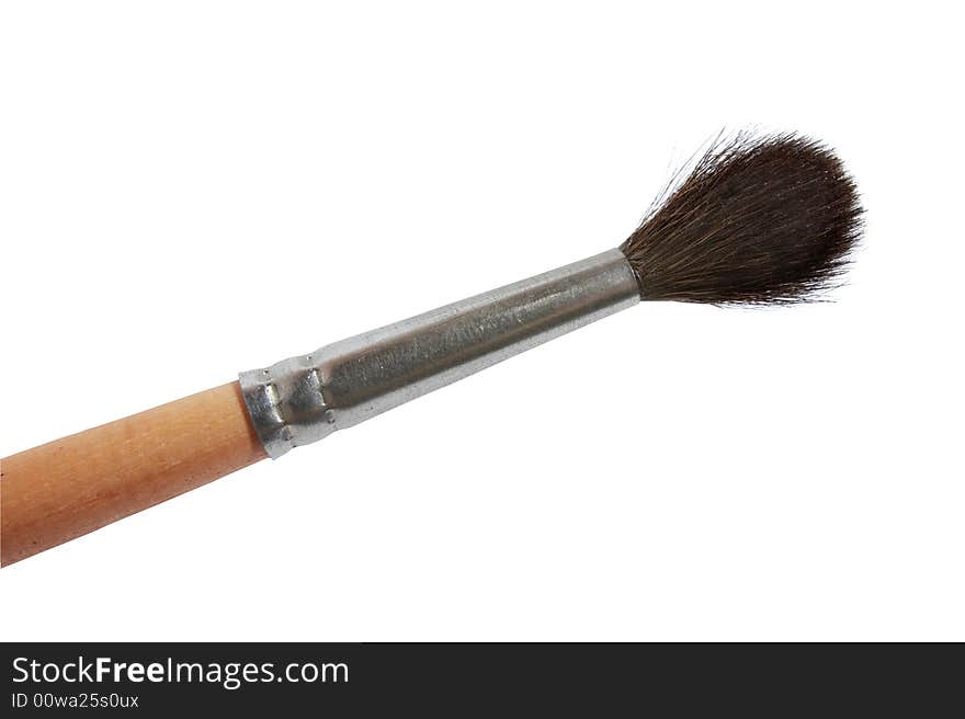 Close up of a brush for drawing