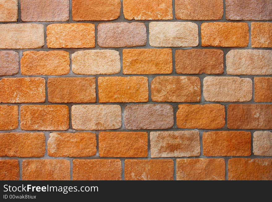 Abstract background with old brick wall.