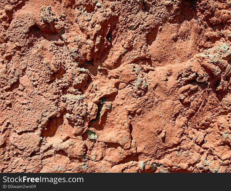 Old wall with plaster