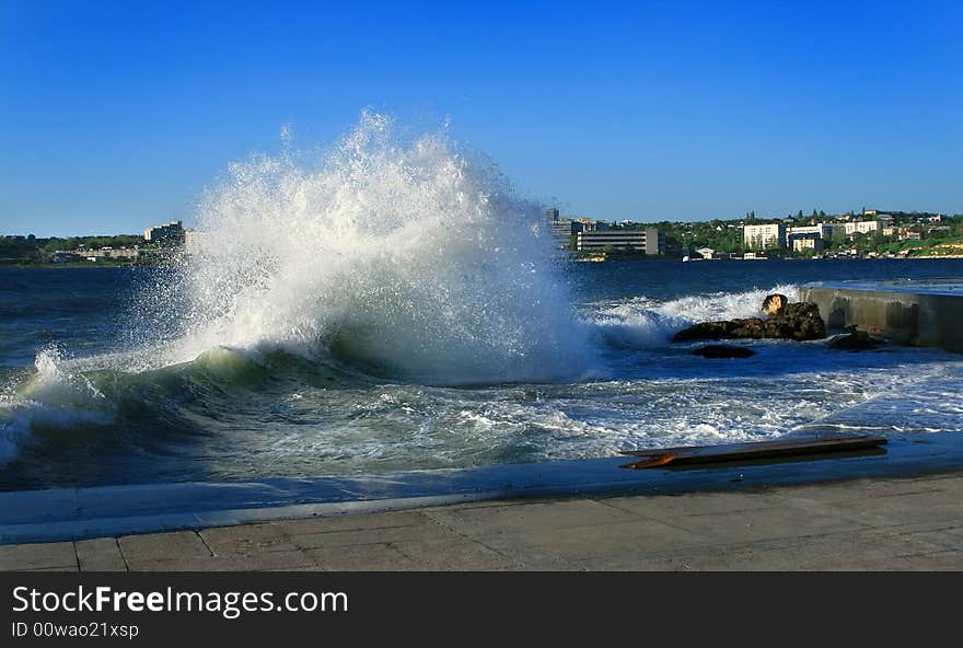 Reporting - a storm in the Crimean